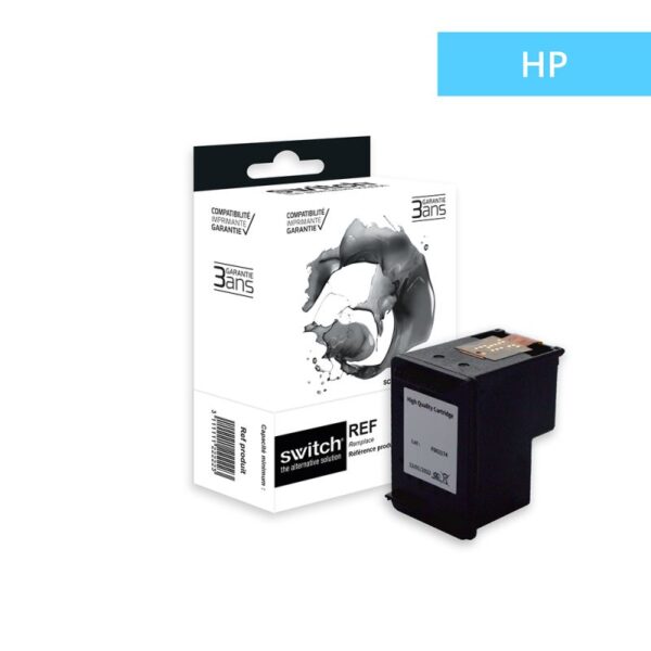 INKTECH HP652XL REP/MENT (new chip)-50% more BLK